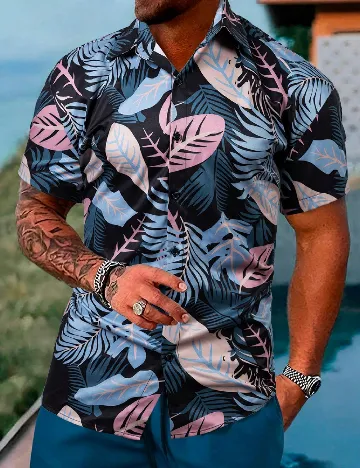 Camasa SHEIN, mix culori