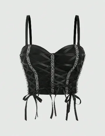 Corset SHEIN, negru