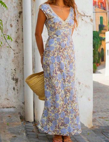 Rochie lunga SHEIN, mix culori