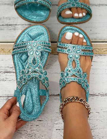 Sandale SHEIN, albastru