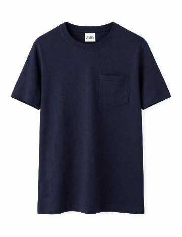 Tricou Zara, bleumarin