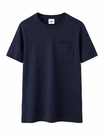Tricou Zara, bleumarin