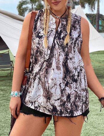 Bluza SHEIN CURVE, mix culori