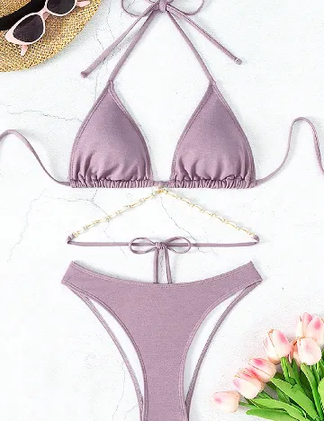 Costum de baie SHEIN, mov