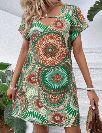 Rochie scurta SHEIN, mix culori