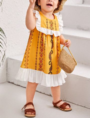 Rochie Shein Kids, galben