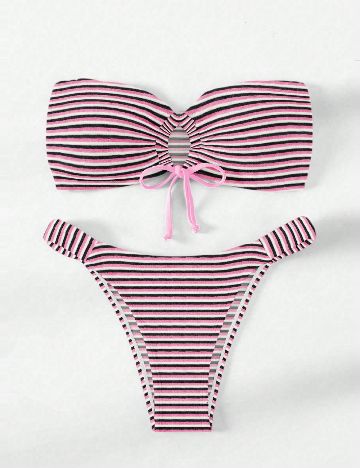 Costum de baie SHEIN, roz