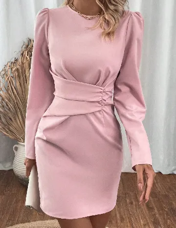 Rochie scurta SHEIN, roz