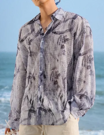 Camasa Dazy, gri