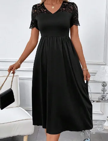 Rochie medie SHEIN, negru