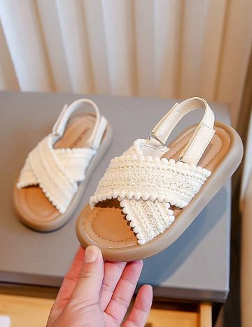 Sandale Shein Kids, ecru