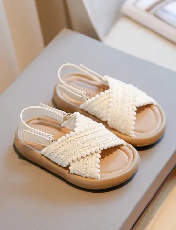 Sandale Shein Kids, ecru