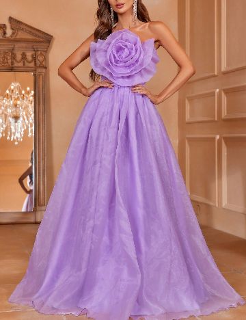 Rochie lunga Faeriesty, mov