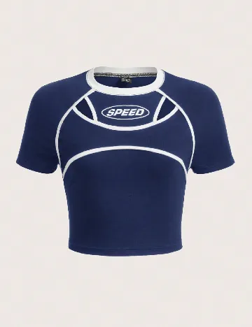 Top SHEIN, bleumarin