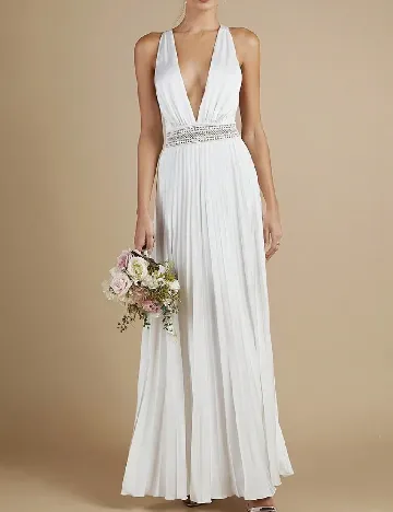 Rochie lunga SHEIN, alb