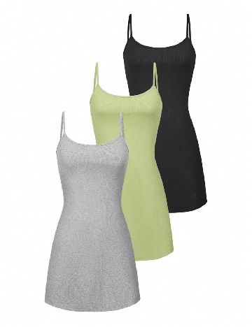 Set Rochii 3 bucati SHEIN, mix culori