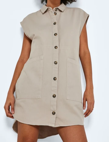 Rochie Noisy May, crem Crem