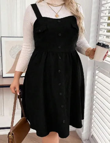 Rochie scurta SHEIN CURVE, negru