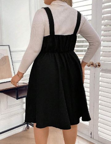 Rochie scurta SHEIN CURVE, negru