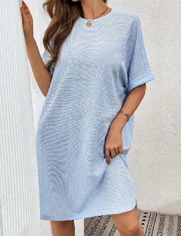 Rochie scurta SHEIN, albastru