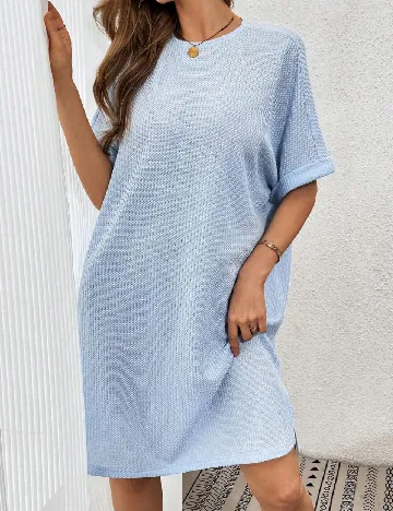 Rochie scurta SHEIN, albastru