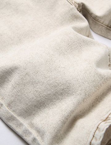 Pantaloni scurti SHEIN, crem