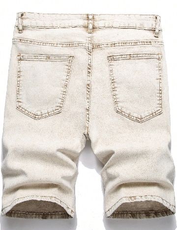 Pantaloni scurti SHEIN, crem