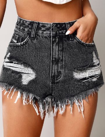 Pantaloni scurti SHEIN, gri