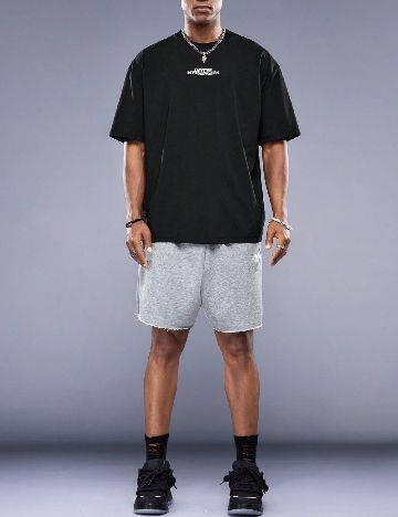 Pantaloni scurti SHEIN, gri