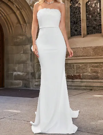 Rochie lunga Faeriesty, alb