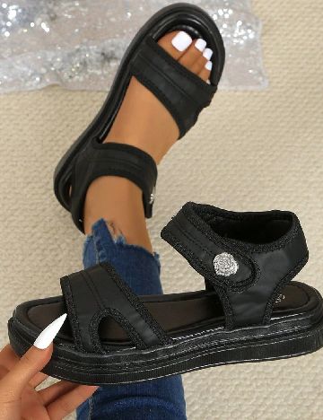 Sandale SHEIN, negru