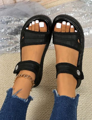 Sandale SHEIN, negru