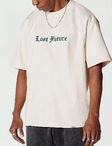 Tricou Oversize SUMWON, crem