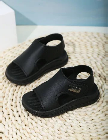 Sandale Shein Kids, negru