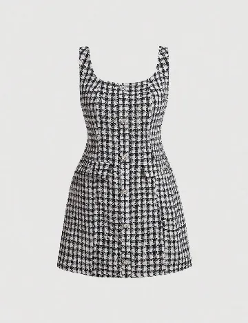 Rochie scurta SHEIN CURVE, gri