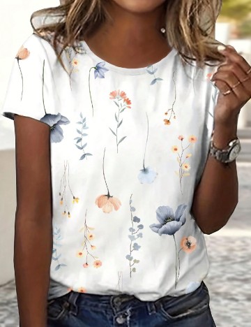 Tricou SHEIN CURVE, alb