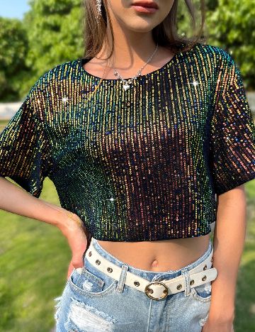 Top SHEIN, mix culori