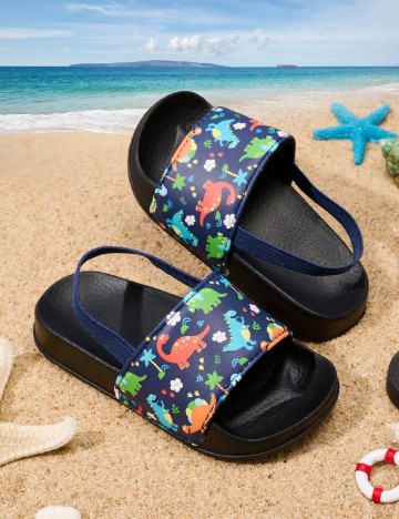 Slapi Shein Kids, bleumarin