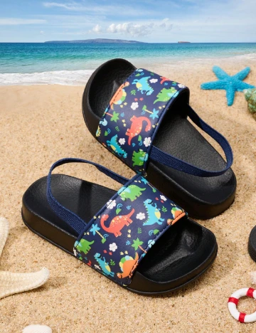 Slapi Shein Kids, bleumarin