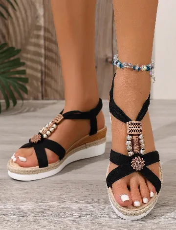 Sandale SHEIN, negru