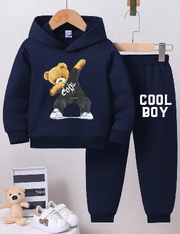 Compleu Shein Kids, bleumarin