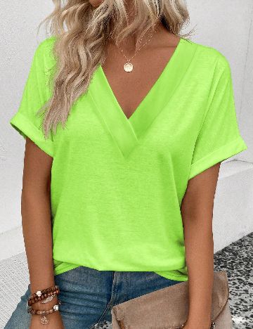 Tricou SHEIN, verde