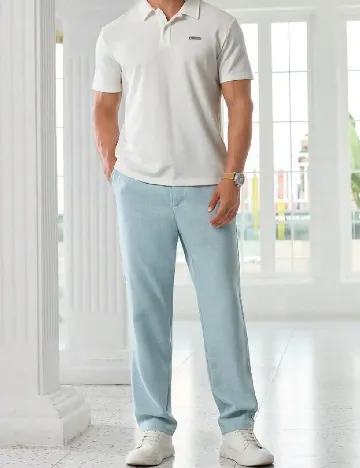 Pantaloni SHEIN, albastru