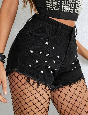 Pantaloni scurti SHEIN, negru