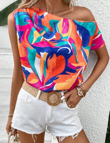 Bluza Emery Rose, mix culori