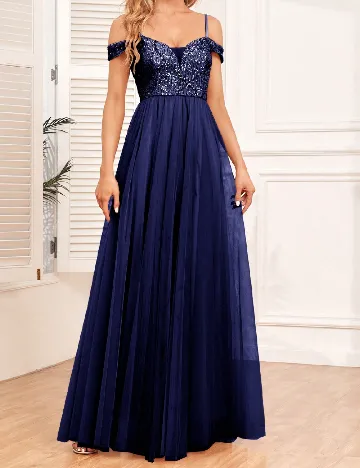 Rochie lunga SHEIN, bleumarin