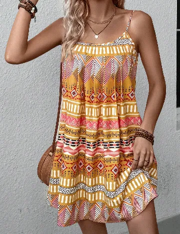 Rochie scurta SHEIN, mix culori