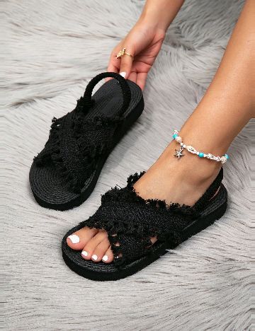 Sandale SHEIN, negru