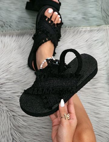 Sandale SHEIN, negru