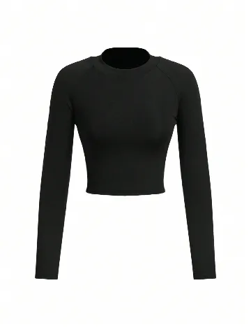 Top SHEIN, negru